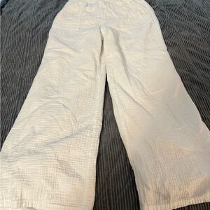 SO White linen Pants